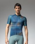 ALÉ Cycling short sleeve jersey - OFF ROAD - GRAVEL TRACCIA - blue