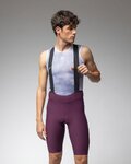 ALÉ Cycling bib shorts - R-EV1 GO - purple