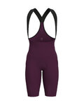 ALÉ Cycling bib shorts - R-EV1 GO - purple