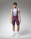 ALÉ Cycling bib shorts - R-EV1 GO - purple