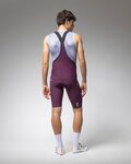 ALÉ Cycling bib shorts - R-EV1 GO - purple