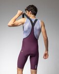 ALÉ Cycling bib shorts - R-EV1 GO - purple