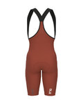 ALÉ Cycling bib shorts - R-EV1 GO - orange