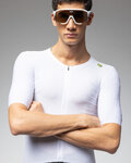 ALÉ Cycling short sleeve jersey - R-EV1 EAGLE - white