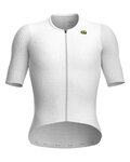 ALÉ Cycling short sleeve jersey - R-EV1 EAGLE - white
