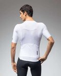 ALÉ Cycling short sleeve jersey - R-EV1 EAGLE - white