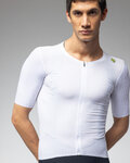 ALÉ Cycling short sleeve jersey - R-EV1 EAGLE - white
