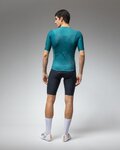 ALÉ Cycling short sleeve jersey - R-EV1 EAGLE - turquoise