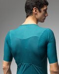 ALÉ Cycling short sleeve jersey - R-EV1 EAGLE - turquoise