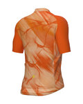 ALÉ Cycling short sleeve jersey - PRAGMA CRASH - orange
