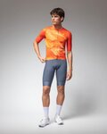 ALÉ Cycling short sleeve jersey - PRAGMA CRASH - orange