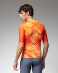 ALÉ Cycling short sleeve jersey - PRAGMA CRASH - orange
