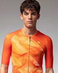 ALÉ Cycling short sleeve jersey - PRAGMA CRASH - orange