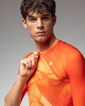 ALÉ Cycling short sleeve jersey - PRAGMA CRASH - orange