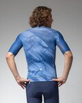 ALÉ Cycling short sleeve jersey - PRAGMA CRASH - blue
