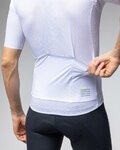 ALÉ Cycling short sleeve jersey - EARTHY STYLE 2.0 PR-E - white