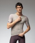 ALÉ Cycling short sleeve jersey - EARTHY STYLE 2.0 PR-E - beige