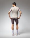 ALÉ Cycling short sleeve jersey - EARTHY STYLE 2.0 PR-E - beige
