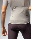 ALÉ Cycling short sleeve jersey - EARTHY STYLE 2.0 PR-E - beige