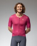 ALÉ Cycling short sleeve jersey - EARTHY STYLE 2.0 PR-E - bordeaux
