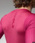 ALÉ Cycling short sleeve jersey - EARTHY STYLE 2.0 PR-E - bordeaux