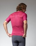 ALÉ Cycling short sleeve jersey - EARTHY STYLE 2.0 PR-E - bordeaux