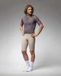 ALÉ Cycling short sleeve jersey - EARTHY STYLE 2.0 PR-E - purple