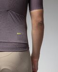 ALÉ Cycling short sleeve jersey - EARTHY STYLE 2.0 PR-E - purple