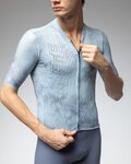 ALÉ Cycling short sleeve jersey - FOLLOW ME 2.0 PR-E - light blue