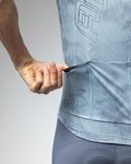 ALÉ Cycling short sleeve jersey - FOLLOW ME 2.0 PR-E - light blue