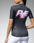 ALÉ Cycling short sleeve jersey - SAUVAGE 2.0 PR-E - black