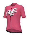 ALÉ Cycling short sleeve jersey - SAUVAGE 2.0 PR-E - pink