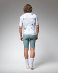 ALÉ Cycling short sleeve jersey - PRAGMA PIXEL - white