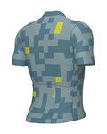 ALÉ Cycling short sleeve jersey - PRAGMA PIXEL - blue
