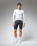 ALÉ waterproof jacket - GUSCIO LIGHT PACK 2.0 - white