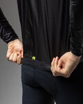 ALÉ waterproof jacket - GUSCIO LIGHT PACK 2.0 - black