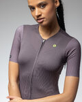 ALÉ Cycling short sleeve jersey - EARTHY STYLE 2.0 PR-E - purple
