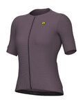 ALÉ Cycling short sleeve jersey - EARTHY STYLE 2.0 PR-E - purple