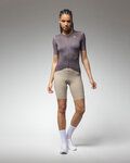 ALÉ Cycling short sleeve jersey - EARTHY STYLE 2.0 PR-E - purple