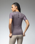ALÉ Cycling short sleeve jersey - EARTHY STYLE 2.0 PR-E - purple
