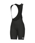 ALÉ Cycling bib shorts - PRAGMA TRAGUARDO 2.0 - black