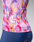 ALÉ Cycling short sleeve jersey - JARDIN 2.0 PR-E - multicolour