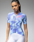 ALÉ Cycling short sleeve jersey - TECHNO PR-E - blue