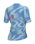 ALÉ Cycling short sleeve jersey - TECHNO PR-E - blue
