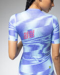 ALÉ Cycling short sleeve jersey - TECHNO PR-E - blue