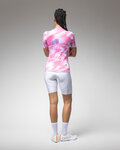 ALÉ Cycling short sleeve jersey - TECHNO PR-E - pink/white
