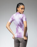 ALÉ Cycling short sleeve jersey - PR-E ARGON - purple/white