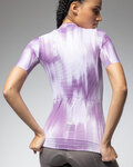 ALÉ Cycling short sleeve jersey - PR-E ARGON - purple/white