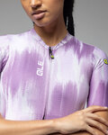 ALÉ Cycling short sleeve jersey - PR-E ARGON - purple/white