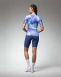 ALÉ Cycling short sleeve jersey - PR-E ARGON - purple/blue